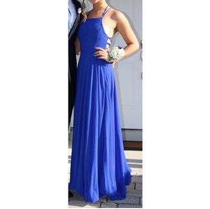 Lulus Strappy to be here royal blue maxi dress🤍